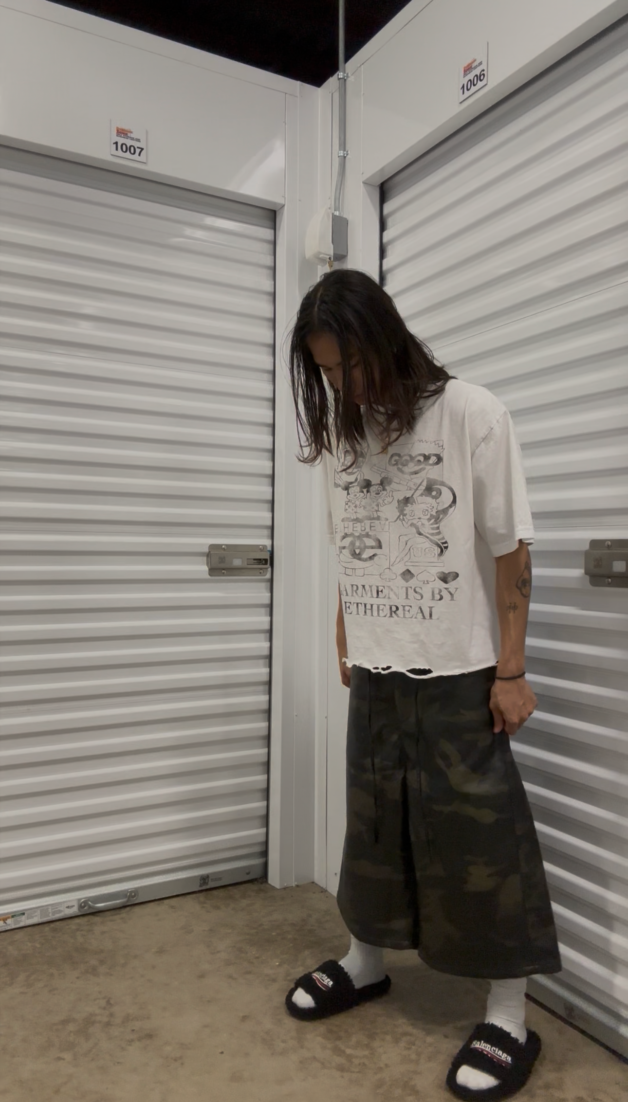 ETHEREAL ‘SKETCH’ GARMENT TEE