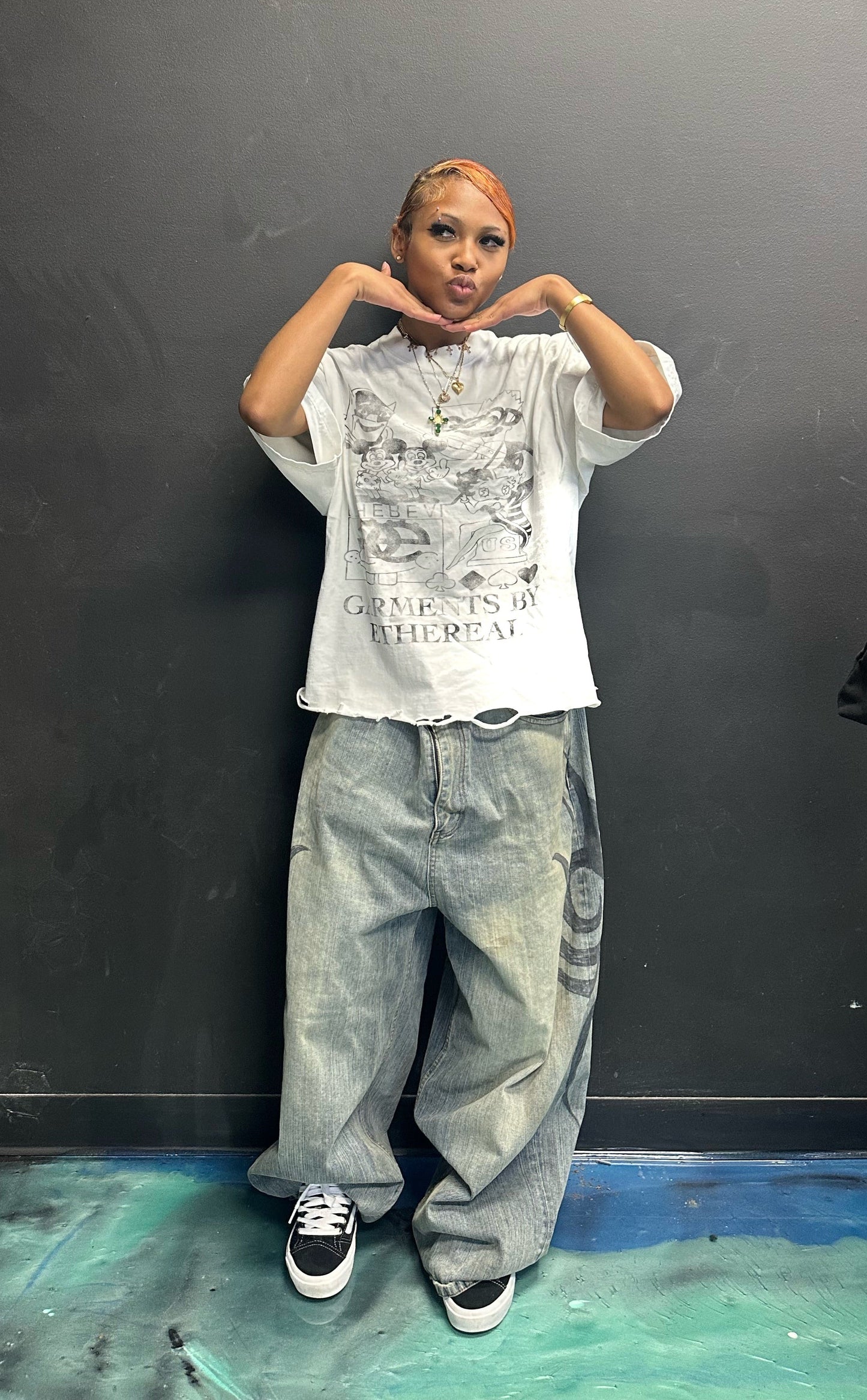 ETHEREAL ‘SKETCH’ GARMENT TEE