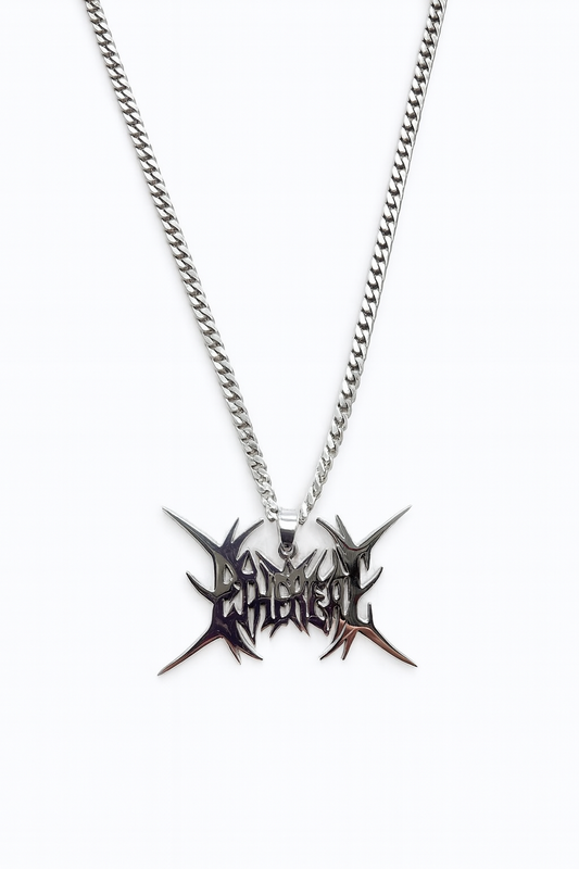 Ethereal The Label Logo Chrome Stainless Silver Steel Chain