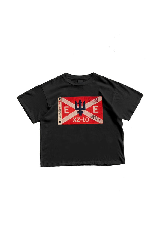 Ethereal Flag Tee - Black