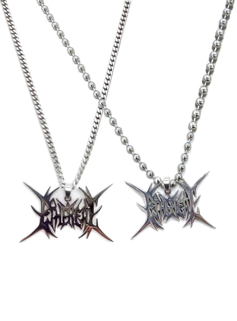 Ethereal The Label Logo Chrome Stainless Silver Steel Chain