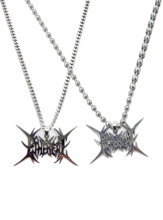 Ethereal The Label Logo Chrome Stainless Silver Steel Chain