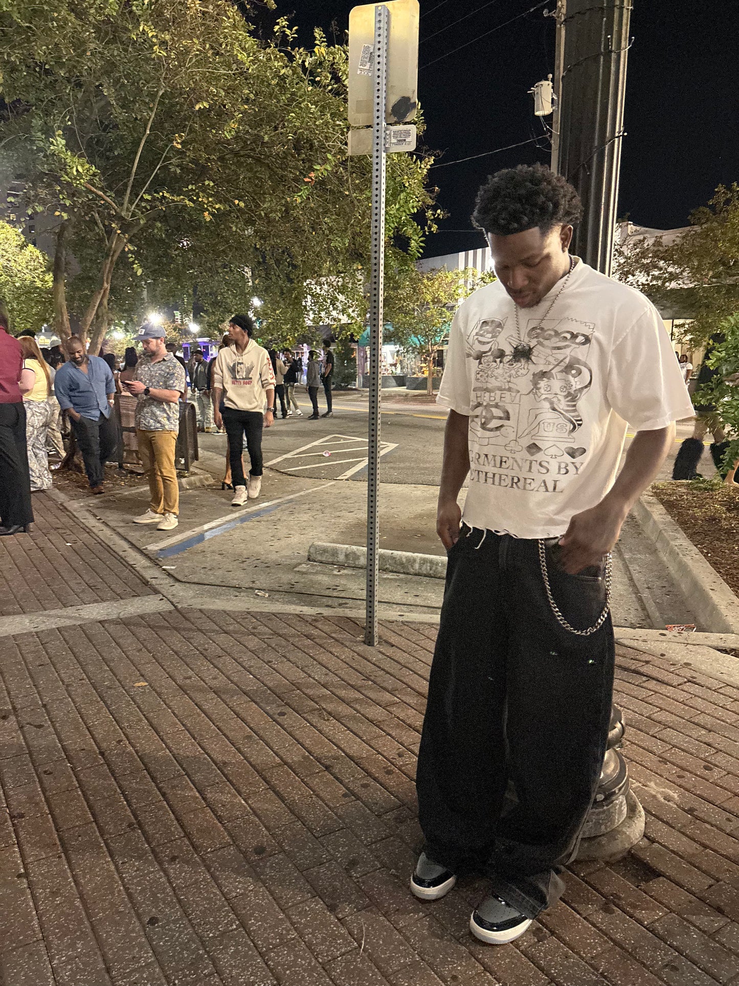 Ethereal The Label Logo Chrome Stainless Silver Steel Chain