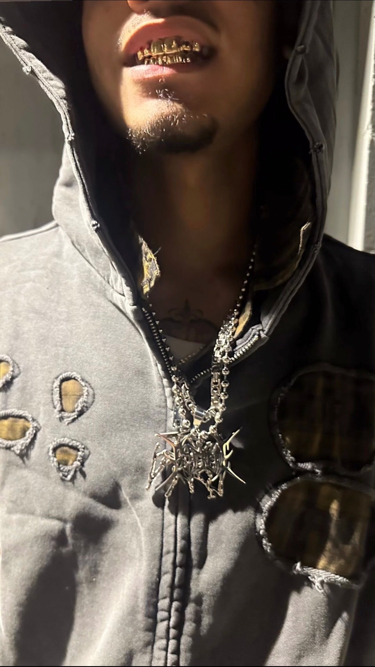 Ethereal The Label Logo Chrome Stainless Silver Steel Chain