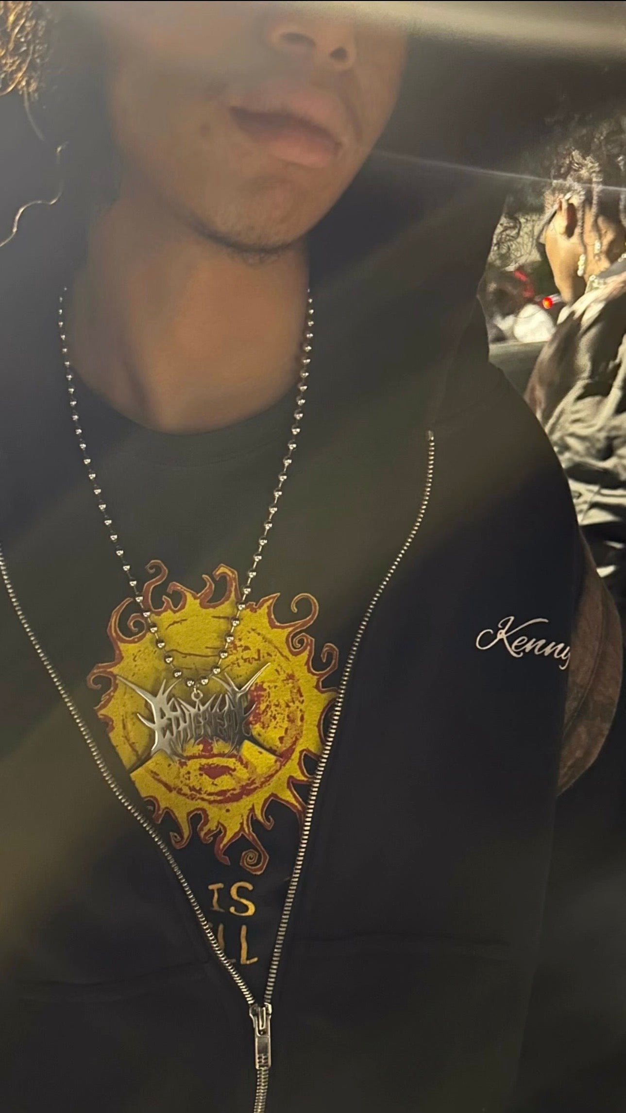 Ethereal The Label Logo Chrome Stainless Silver Steel Chain